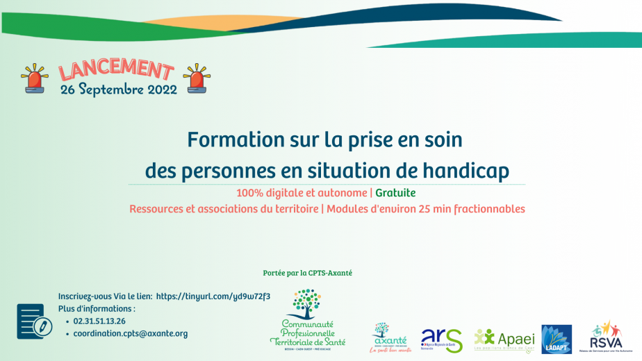 Formation Handicap de la CPTS Axanté